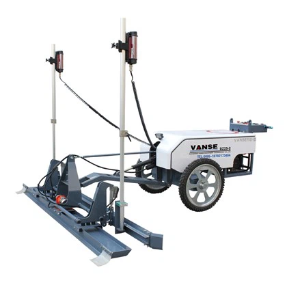 Peiriant lloriau screed laser concrid