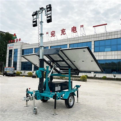 Vanse wsy -160 t twr golau pŵer solar