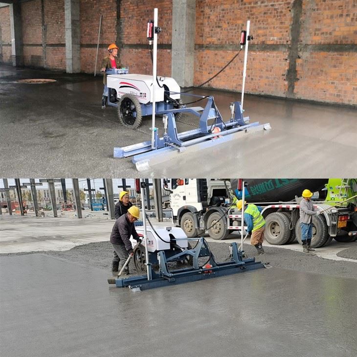 concrete road paving leveling machine